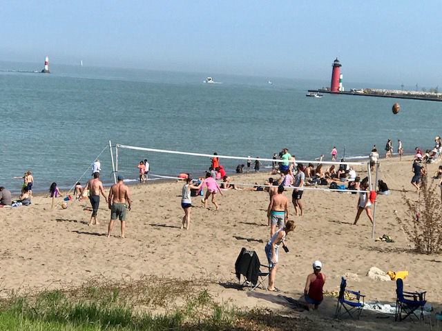 Beach volleyball